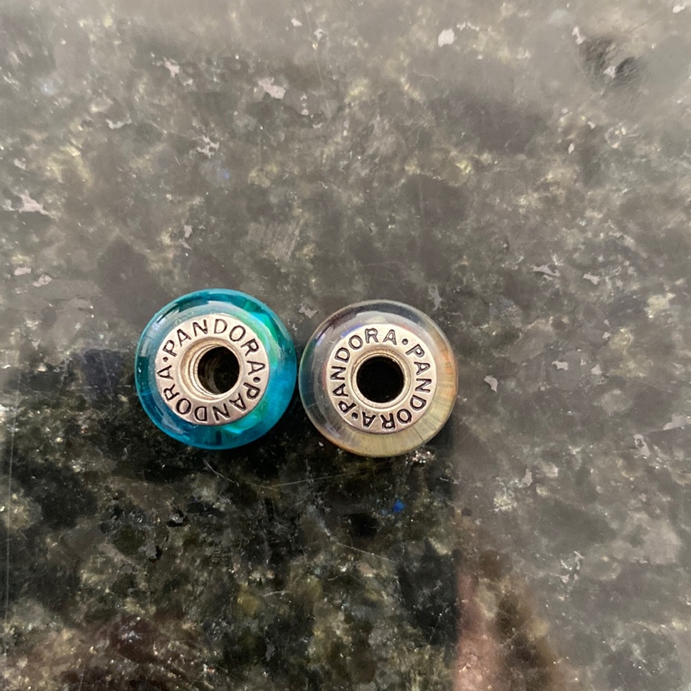 Pandora murano glass charms